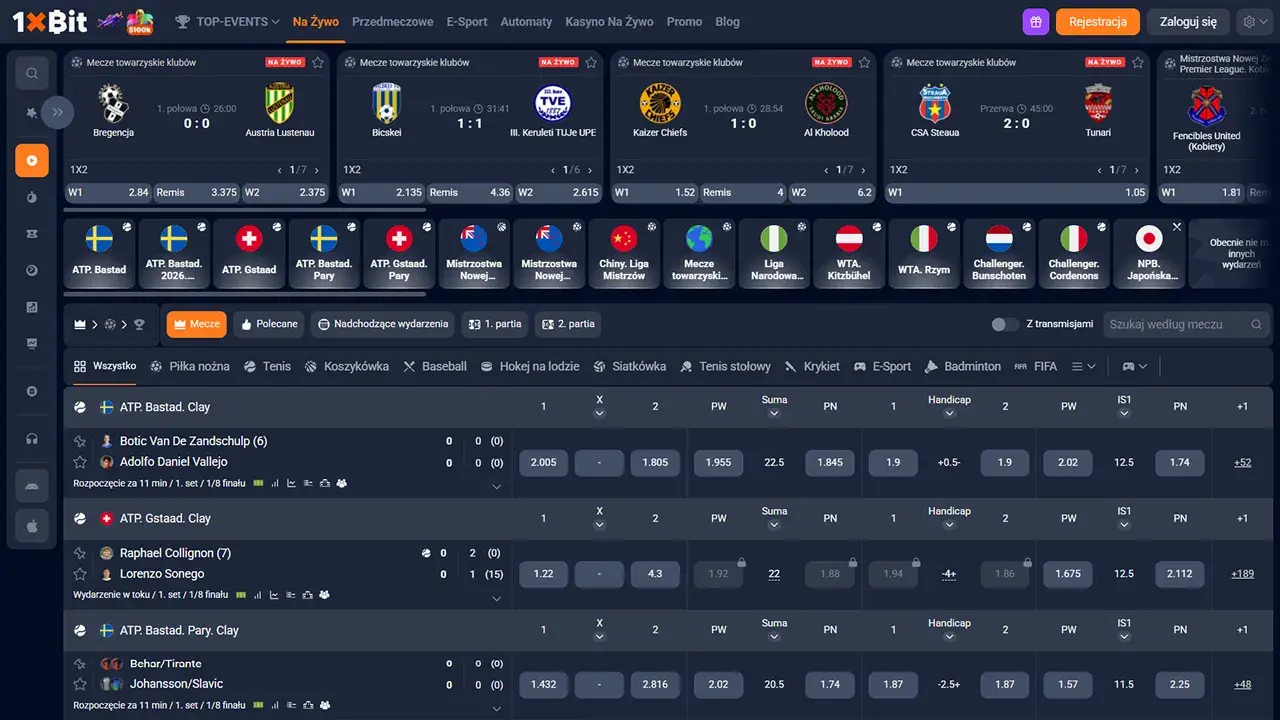 1xBit Casino Zakłady Sportowe 1xBit Casino Zakłady Sportowe