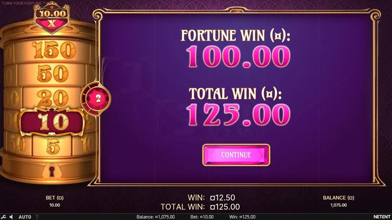 Turn Your Fortune Wygrana Turn Your Fortune Wygrana