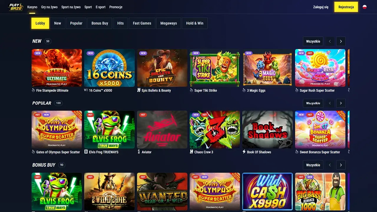 PlayBaze Casino Gry PlayBaze Casino Gry
