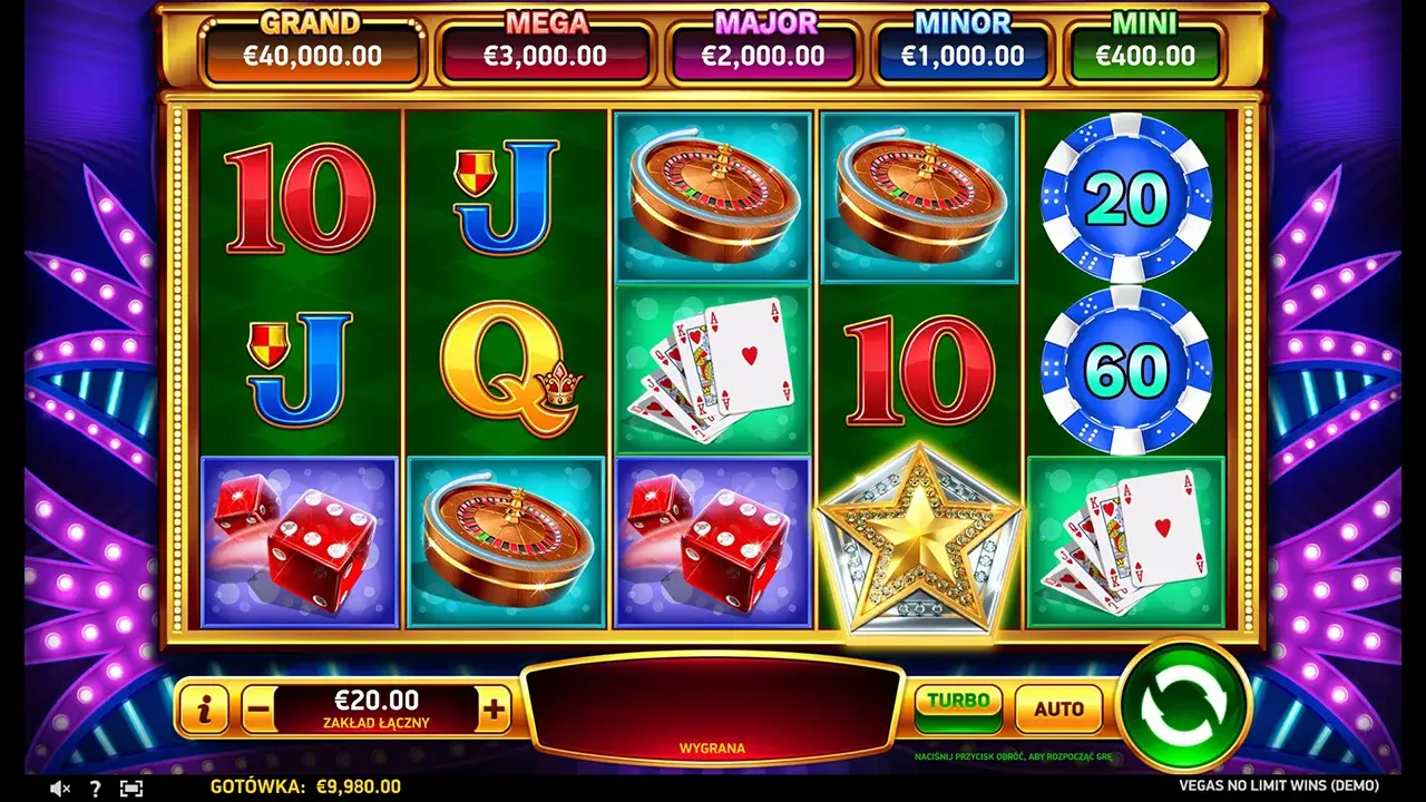 Vegas No Limit Wins Gra za Darmo