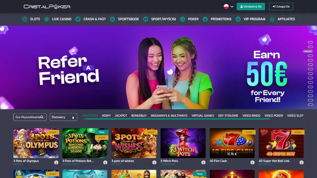 CristalPoker Casino