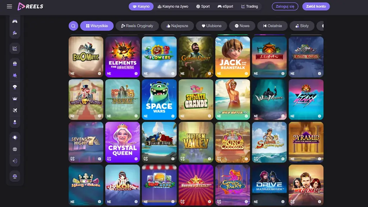 Reels Casino Sloty Reels Casino Sloty